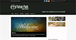 Desktop Screenshot of pateepark.com