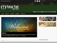 Tablet Screenshot of pateepark.com